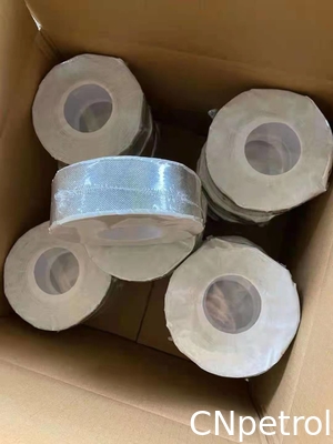 Non-woven fabric backing butyl rubber adhesive tape for road