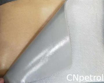 Non-woven fabric backing butyl rubber adhesive tape for road