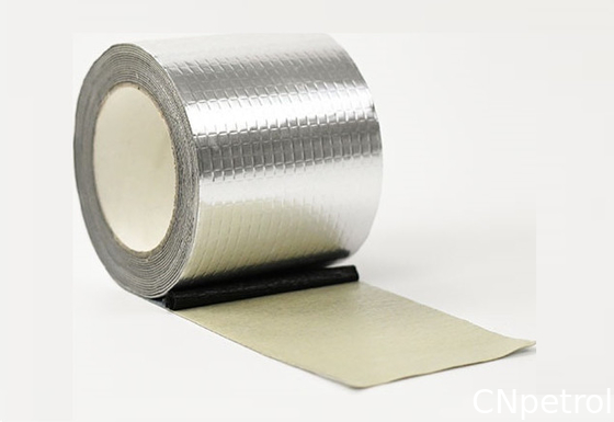 Self Adhesive Aluminium Backing Butyl Rubber Tape For Construction Surface Waterproof