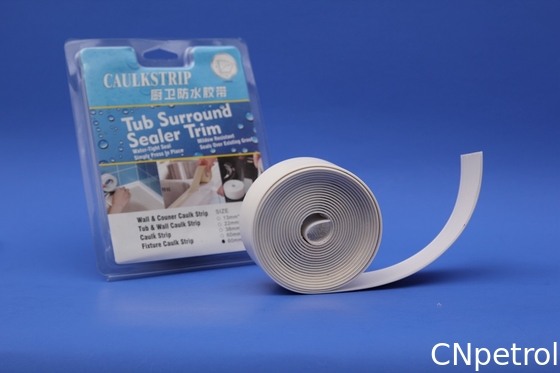 White Mildewproof Wall Caulk Tub Surround Sealer Trim Waterproof Mold Proof Self Adhesive Tape