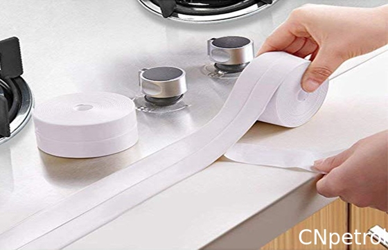 Wall Caulk Tub Surround Sealer Trim Waterproof Mold Proof Self Adhesive Tape Kitchen Bathroom .