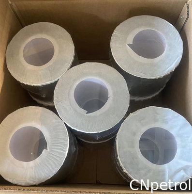 Self-Adhesive Silver Butyl Rubber Tape For Sealing With 0.8mm-2.0mm Thickness