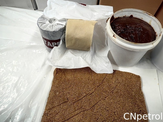 Brown Color Petrolatum Paste For Long Lasting Protection For Denso Tape