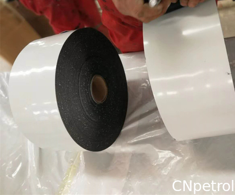 White Color PE Outer Wrap Tape For Pipeline Corrosion Protection