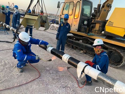 Underground Pipelines Heat-shrinkable Sleeve with Adhesion To Steel of ≥25N/cm and ISO 21809 Standard