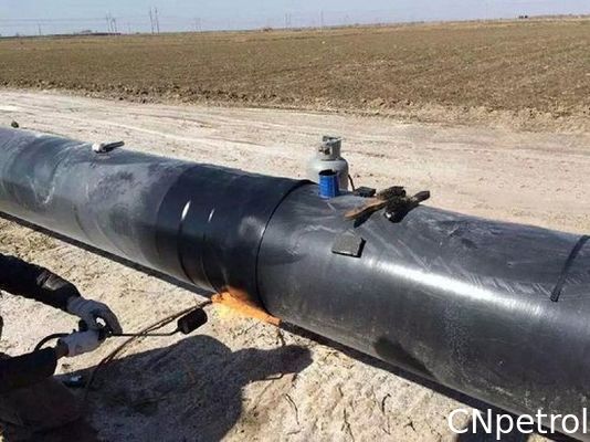 Underground Pipelines Heat-shrinkable Sleeve with Adhesion To Steel of ≥25N/cm and ISO 21809 Standard