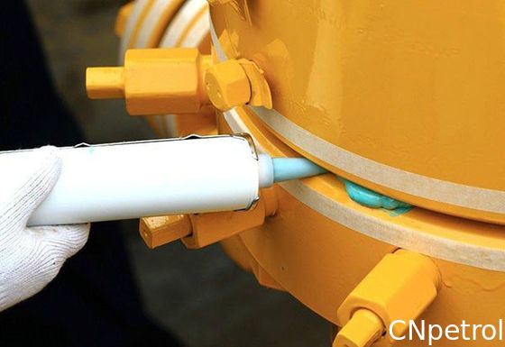 Viscoelastic filler For flanges sealing