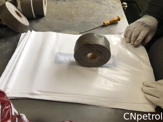 Soft Green Color Color Petrol Tape For Metal Buried Fittings Corrosion Protection
