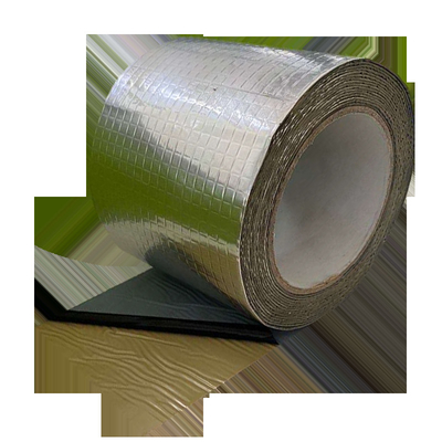 Grey Adhesive Aluminium Butyl Rubber Tape For Construction Surface Flashing