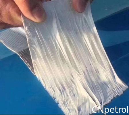 White color adhesive Aluminium Butyl Rubber Tape For Construction Surface Flashing