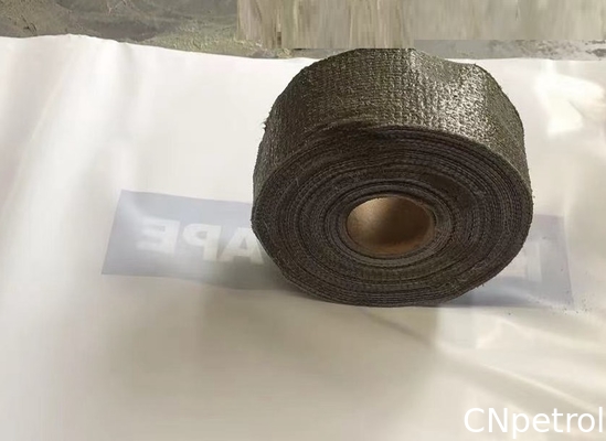50mm(2'')X10M Brown Color Petrolatum Tape With High Degree Conformability