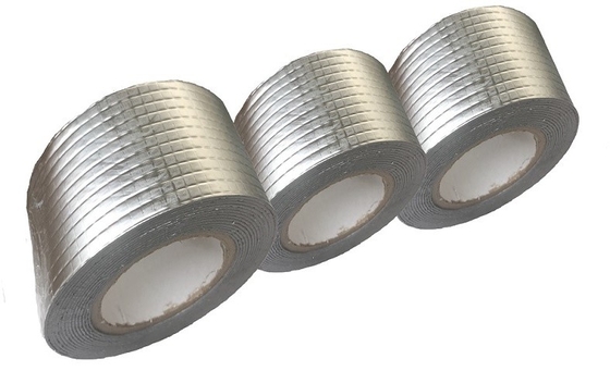 Aluminium Waterproof  Flashing Tape With Butyl Rubber Adhesive For Construction Surface Flashing