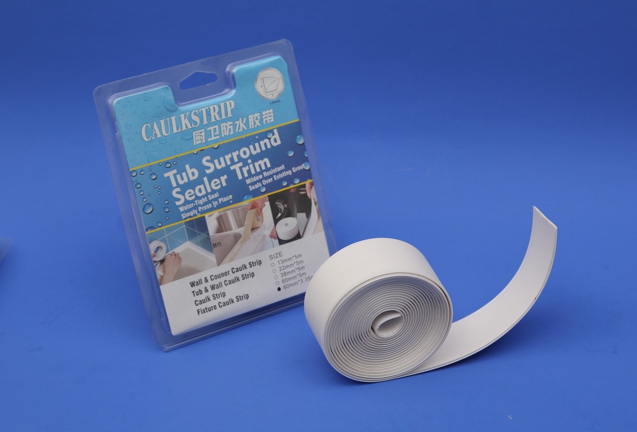 Tub And Wall Sealing Caulk Strip Wall And Corner Self Adhesive Peel And