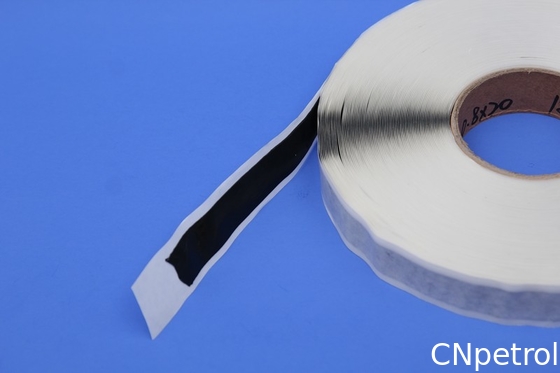 Black color Double adhesive  Butyl Rubber Tape  for waterproofing and sealing