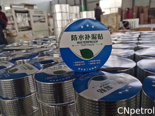 Aluminium Butyl Rubber With Grey Color Adhesive Tape For Construction Surface Flashing